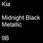 Preview: Kia, Midnight Black Metallic, 9B.